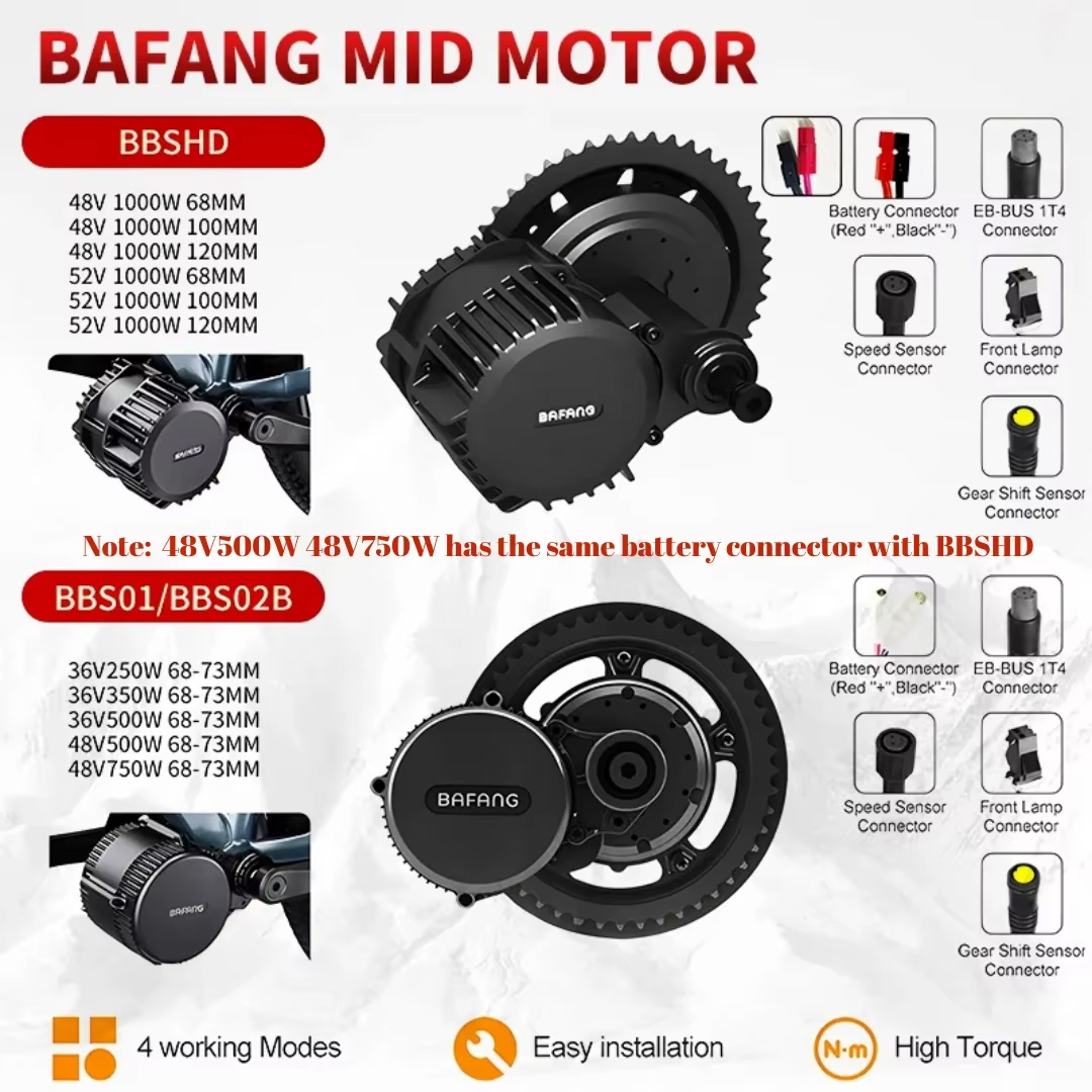 محرك BAFANG BBSHD بقوة 1000 وا - مراجعة Bafang Bbshd 1000W Conversion Kit وسعره